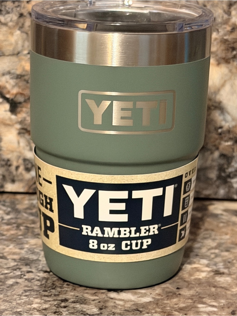 YETI Rambler 8 oz Cup - Camp Green